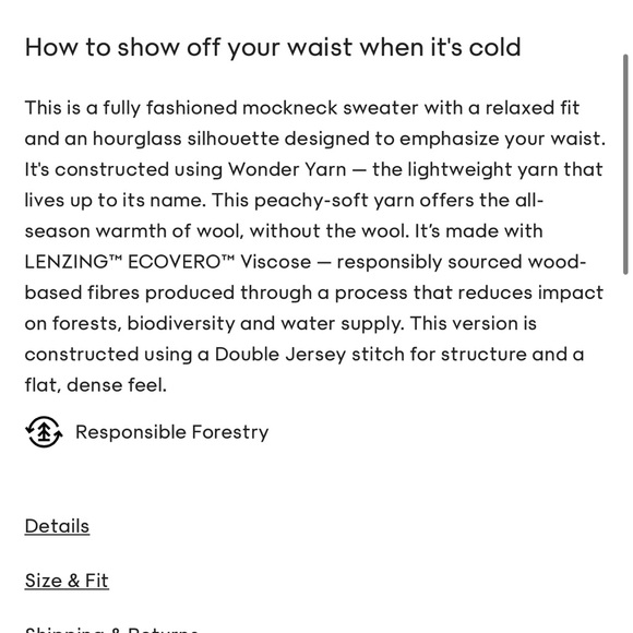 Aritzia Formation Turtleneck - Picture 8 of 8